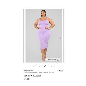Fashion Nova- Your Needs Met Dress